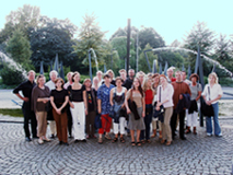Stadthalle: Gruppenbild, Besichtigung