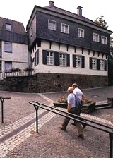 Das Tersteegenhaus auf dem Kirchenhügel in Mülheim an der Ruhr