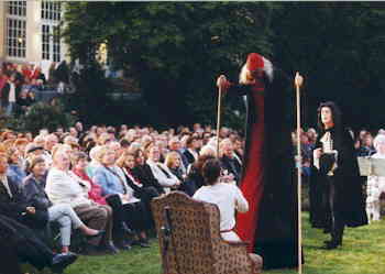 Theatervorstellung im Freien