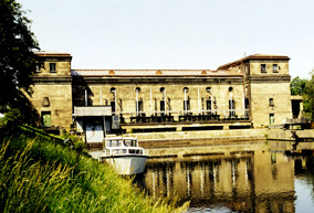 Wasserkraftwerk Raffelberg der Betriebe der Stadt
