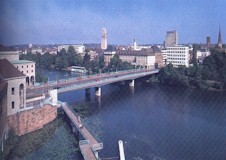 Ruhrpanorama und Rathausturm