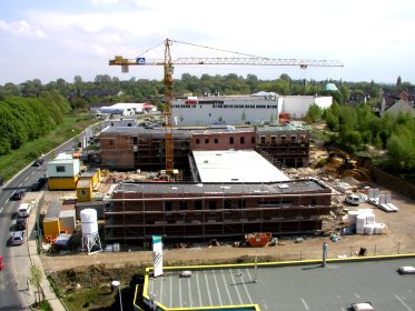 Baufortschritt Feuerwache 2 Stand 27.04.2005