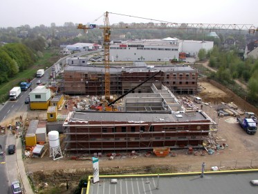 Baufortschritt Stand 18.04.2005