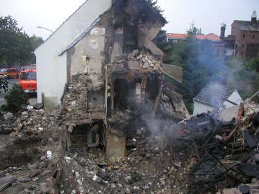 Gasexplosion MH-Saarn