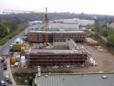 Baufortschritt Stand 13.04.2005
