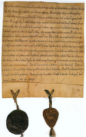 (Pergament-) Urkunde (1258)