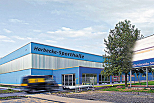 Harbecke-Sporthalle an der Mintarder Straße