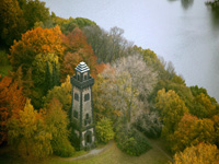 Der Mülheimer Bismarckturm ist einer der letzten Aussichtstürme im Ruhrtal