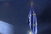 Europaflagge am Mast