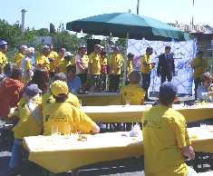 KlimaStaffel 2004 Mülheimer Radgruppe in Krefeld