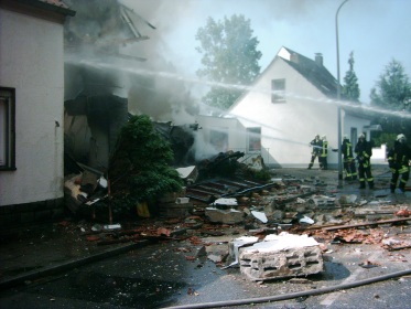 Gasexplosion MH-Saarn