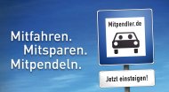 mitpendler.de - Mitfahren. Mitsparen. Mitpendeln.