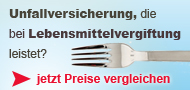 Unfallversicherung Vergleich