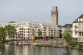 10. Mai 2015 - Mülheim mittendrin & Blaulichttag & Sonntag offen: Der Stadthafen war den ganzen Tag über ein beliebtes Ziel