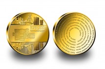 RUHR 2010-Medaille der Firma Euromint in gold