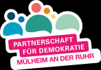 Logo der Mülheimer Partnerschaft für Demokratie (PfD) im Bundesprogramm Demokratie Leben - Dennis Wattenberg