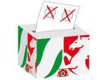 Logo zur Landtagswahl: Die Wähler aus NRW sind aufgerufen zur Wahlurne zu gehen