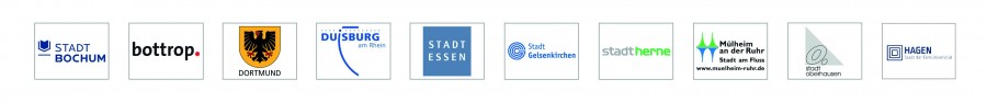 Logoleiste der Städtekooperation Integration.Interkommunal - Sekine Günes