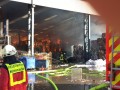 Brand in Papierlager auf der Ruhrorter Straße - Einsatzkräfte der Feuerwehr sind vor Ort - Quelle/Autor: Thorsten Drewes