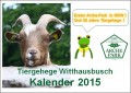 Der neue Tierkalender 2015 ist da! Mit neuen Bildern aus dem Tiergehege Witthausbusch - Quelle/Autor: Amt für Grünflächenmanagement und Friedhofswesen

