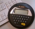 Taschenrechner: Symbol für Haushalt, Geld, Kostenrechnung, Finanzen, Gebühren, Einnahmen, Ausgaben...