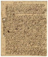 Tersteegenbrief, 1758, Seite 1 Stadtarchiv