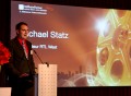 Michael Statz (Redakteur, RTL West) begrüsste die Preisträger des 3. Videoclip-Wettbewerbs in der Stadthalle Mülheim an der Ruhr - Quelle/Autor: MST GmbH