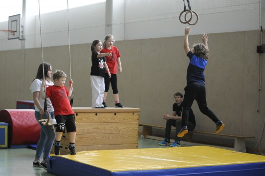 1. Move it! DAY in der Harbecke-Sporthalle: Die Veranstaltung war in erster Linie für Kinder gedacht, die noch nicht Mitglied in einem Sportverein sind. 