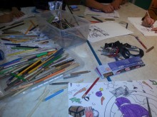 Bildungsveranstaltungen für Grundschulkinder: Malen und Basteln