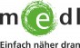 medl-Logo; Mülheimer Energiedienstleistungs-GmbH medl GmbH; Burgstraße 1; 45476 Mülheim an der Ruhr 