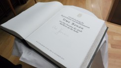 Verabschiedung Stadtkämmerer: Goldene Buch-Eintragung von Uwe Bonan im Rahmen der letzten Ratssitzung am 15. Dezember 2016