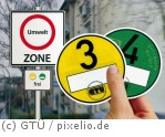 Umweltzonen: Ab Januar 2013 gelten schärfere Regeln in der Umweltzone Ruhrgebiet.