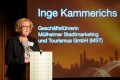 MST GmbH-Geschäftsführerin Inge Kammerichs beim 3. Videoclip-Wettbewerb in der Stadthalle Mülheim an der Ruhr - Quelle/Autor: MST GmbH