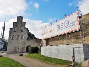 Auch 2017 unterstützt die MEG Mülheimer Entsorgungsgesellschaft mbH die Spendenkampagne der mit der Sanierung des Schlosses Broich beauftragten Mülheimer Stadtmarketing und Tourismus GmbH (MST).