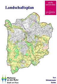 Titelseite des Landschaftsplans