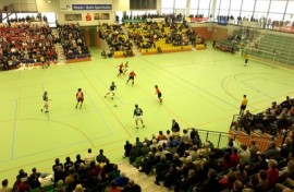 Eröffnung der RWE Rhein-Ruhr Sporthalle in Mülheim an der Ruhr