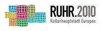 Logo zur Kulturhauptstadt Ruhr 2010 für das Konzert Hubert von Goiserns im Rahmen des Stadtjubiläums