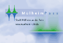 Darstellung des MülheimPass. Vorstellung des Scheck-Karten Designs.