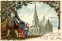 Historische Postkarte mit Ansicht der Petrikirche