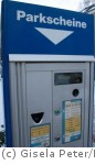 Parkscheinautomaten auf Parkplatzen in Mülheim an der Ruhr