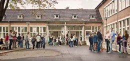 Ausgezeichneter Kinderfilm Auf Augenhöhe wurde teilweise in Mülheim gedreht - Hier eine Szene in der Luisenschule