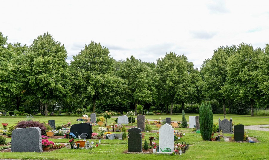 Islamisches Gräberfeld auf dem Hauptfriedhof in Mülheim an der Ruhr - Walter Schernstein