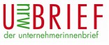 Logo zum Unternehmerinnenbrief NRW: Gründerinnen und Unternehmerinnen stellen Geschäftsideen auf den Prüfstand