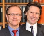 Verwaltungsvorstand: v.l. Stadtkämmerer Uwe Bonan und Stadtdirektor Dr. Frank Steinfort
