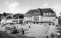 Postkartenansicht des 1910 eröffneten Mülheimer Hauptbahnhofes