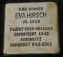 Stolperstein für Eva Hirsch am Kohlenkamp 8