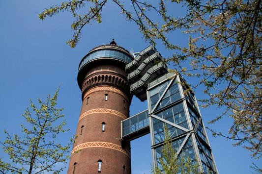 Der Styrumer Wasserturm mit dem Aquarius Wassermuseum ist einer der ungewöhnlichsten Orte in der gesamten Region - MST GmbH