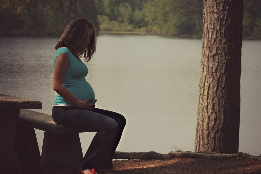 Schwangere Frau. Online-Beratung für schwangere Frauen in Not - Pixabay