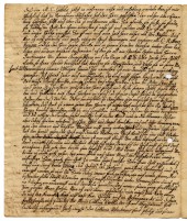 Tersteegenbrief, 1758, Seite 2. Stadtarchiv