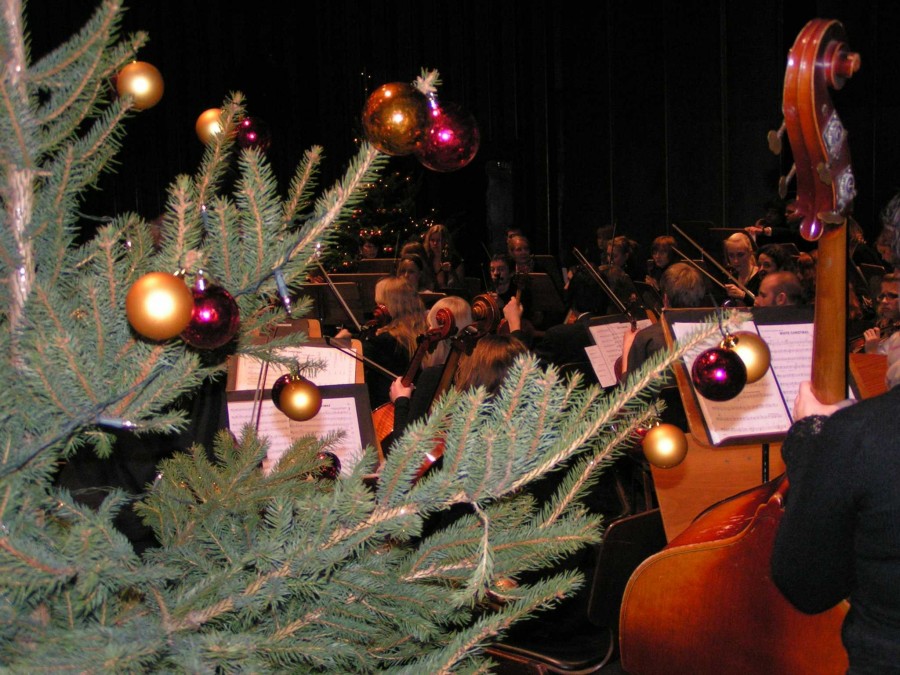 Aufnahme vom Weihnachtskonzert des Jugendsinfonieorchesters der Musikschule Mülheim aus dem Vorjahr. - Musikschule Mülheim
